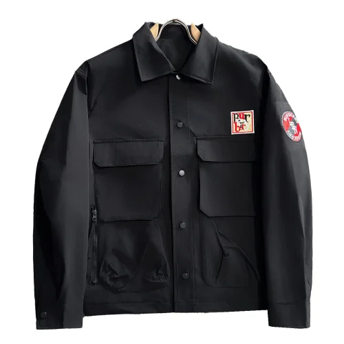 Бомбер Burberry Frontside Print LDN Burberry "Black"