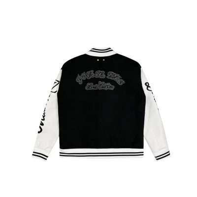 Бомбер Louis Vuitton Inscriptions And Brand Logo "Black" фото № 4