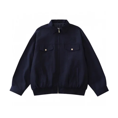 Бомбер Miu Miu Three Dimensional Style "Blue"