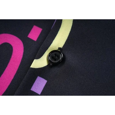 Рубашка Gucci Letter Bright Print "Black" фото № 3