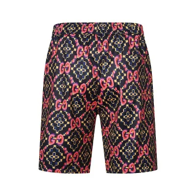 Шорты Gucci Logo And Rombs "Black" фото № 2