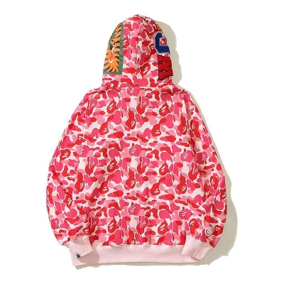 Худи A Bathing Ape Recklessness - ZIP "Pink" фото № 3