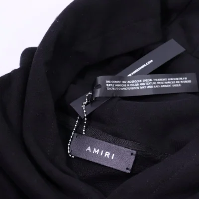 Худи Amiri Ornaments On The Sleeves "Black" фото № 4