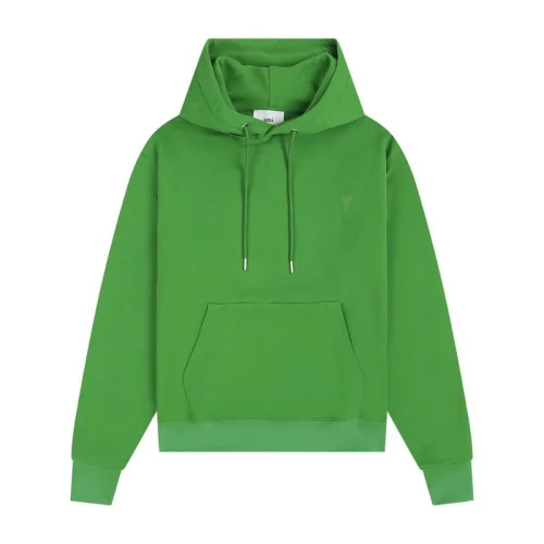Худи Amiri With The Same Color Logo "Green"