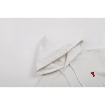 Худи Amiri Red Heart - Letter Logo "White" фото № 3