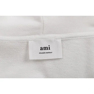 Худи Amiri Red Heart - Letter Logo "White" фото № 4