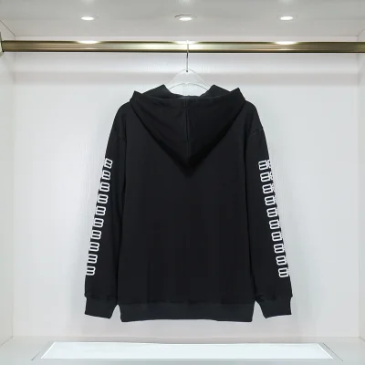 Худи Balenciaga Sleeves With Logo "Black" фото № 2