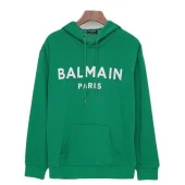 Худи Balmain Logo Balmain Paris "Green"