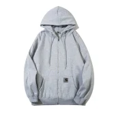 Худи Carhartt With Patch - ZIP "Gray"