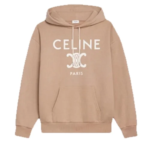 Худи Celine Geometric Logo Shape "Beige"