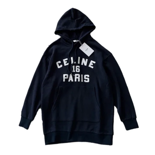 Худи Celine Number 16 "Black"