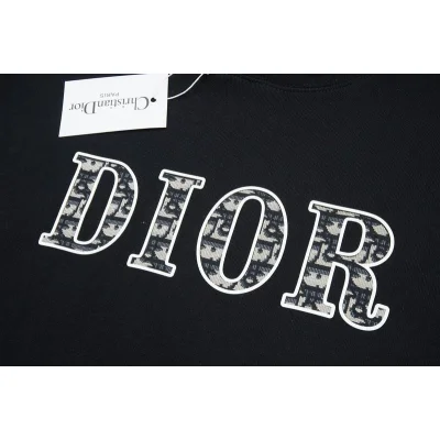 Толстовка Christian Dior Frontside Logotype DIOR "Black" фото № 3 Толстовка Christian Dior Frontside Logotype DIOR "Black" фото № 3