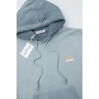 Худи Christian Dior Detail Logo "Blue" фото № 8