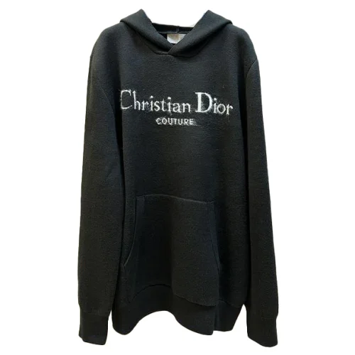 Худи Christian Dior Frontside Logo White Couture "Black"
