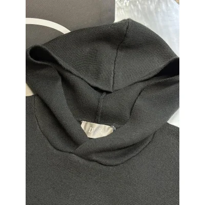 Худи Christian Dior Frontside Logo White Couture "Black" фото № 4