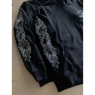 Худи Chrome Hearts Luminous Pigment Phosphorus "Black" фото № 5