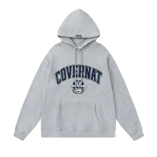 Худи Covernat With Text Logo "Gray"
