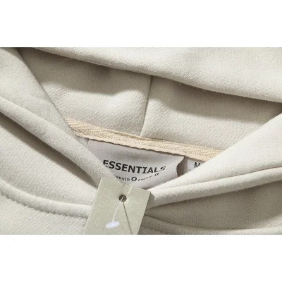 Худи Fear Of God Essentials "Black/Beige" фото № 4
