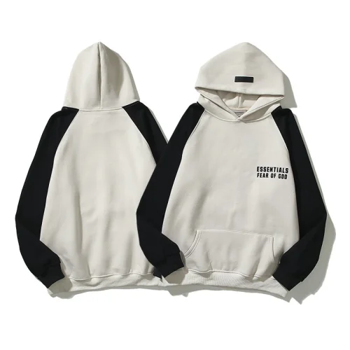 Худи Fear Of God Essentials "Black/Beige"