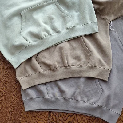 Худи Fear Of God Logo Patch On The Hood "Mint" фото № 4