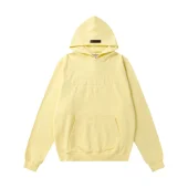 Худи Fear Of God Text Logo In The Center "Yellow"