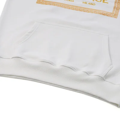 Худи Fendi X Versace Half Logo "White" фото № 4