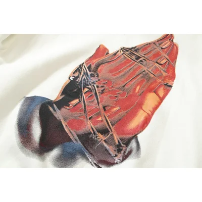 Худи Four Caccus Hand Print "White" фото № 2