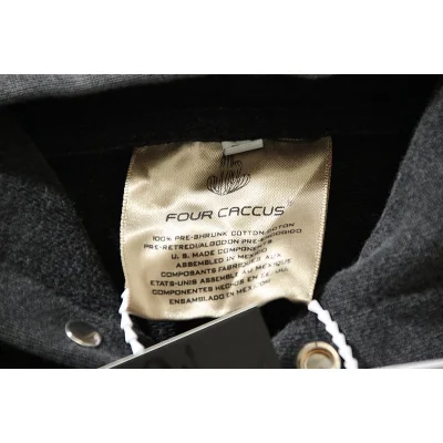 Худи Four Caccus X Represent Dragon Logo "Gray" фото № 9