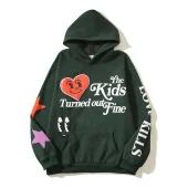 Худи Four Caccus Kids Turned Out Fine "Green"