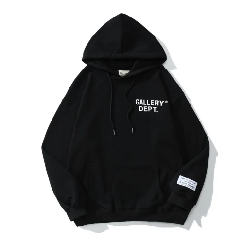 Худи Gallery Dept Patch On The Sleeve "Black"