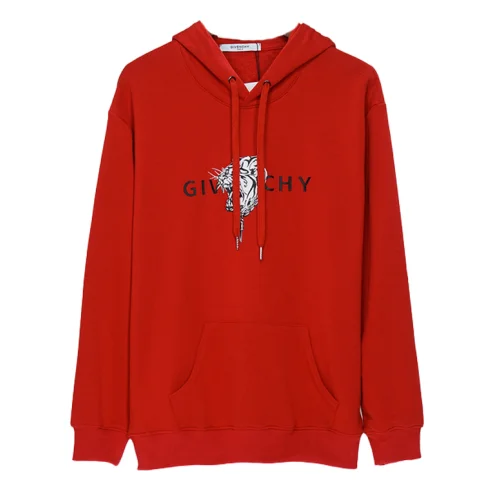 Худи Givenchy Reverse Inscription "Red"