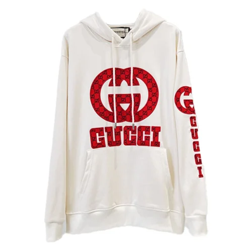 Худи Gucci With Big Logo "White"