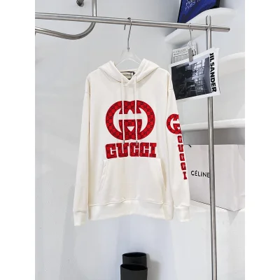 Худи Gucci With Big Logo "White" фото № 3
