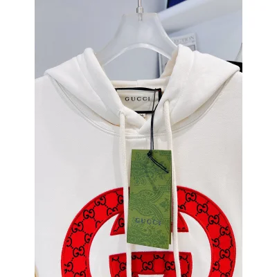 Худи Gucci With Big Logo "White" фото № 4