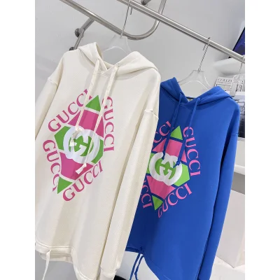 Худи Gucci On The Ropes "Blue" фото № 2