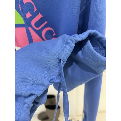 Худи Gucci On The Ropes "Blue" фото № 4
