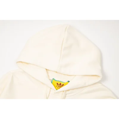 Худи Gucci With A Large Adidas Logo "White" фото № 4
