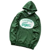 Худи Lacoste Wide Front Pocket And Big Embroidered Logo "Green"