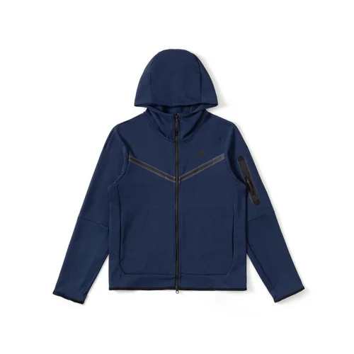 Толстовка Nike Tech Fleece V-line Zipper "Dark Blue" Толстовка Nike Tech Fleece V-line Zipper "Dark Blue"