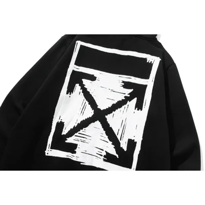 Худи Off White Small Emblems "Black" фото № 3 Худи Off White Small Emblems "Black" фото № 3