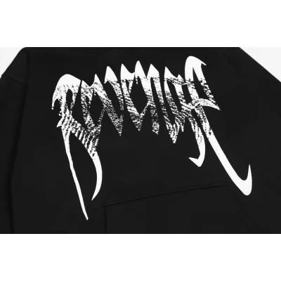 Худи Revenge R-Fingerprint "Black" фото № 6