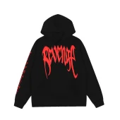 Худи Revenge Palm Print on Your Back "Black"