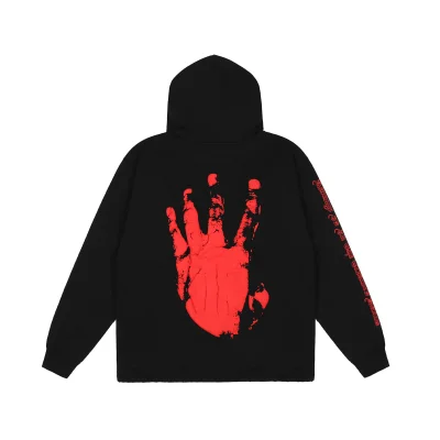 Худи Revenge Palm Print on Your Back "Black" фото № 2 Худи Revenge Palm Print on Your Back "Black" фото № 2