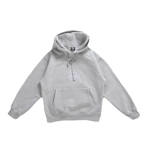 Худи Stussy With Brand Logo "Gray"