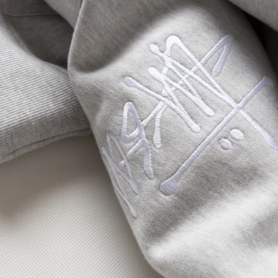 Худи Stussy With Brand Logo "Gray" фото № 5 Худи Stussy With Brand Logo "Gray" фото № 5