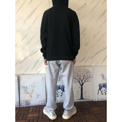 Худи Stussy Circle From Multicolor Details And Big Front Pocket "Black" фото № 9