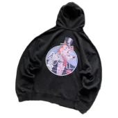 Футболка Stussy Wolf In Suit With Playing Cards "Black"