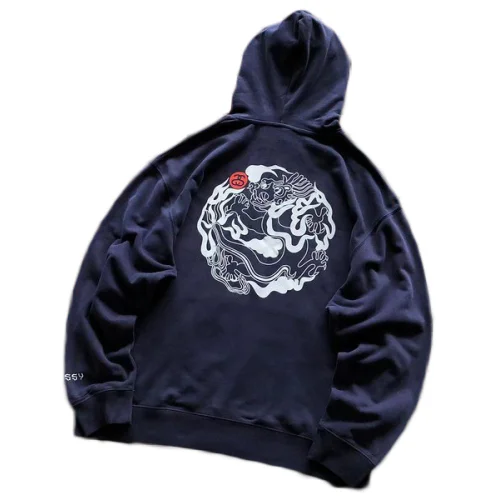 Худи Stussy Ball From Curved Figures With Logo Letters Inside "Blue"