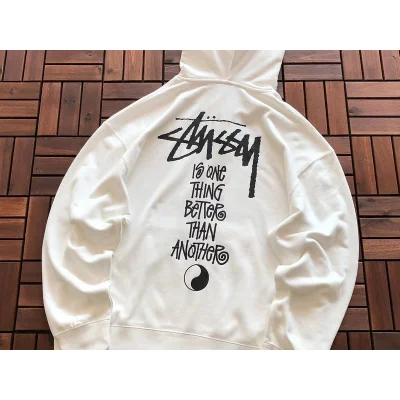 Худи Stussy Inscription Is One Thing Better Than Another "White" фото № 3 Худи Stussy Inscription Is One Thing Better Than Another "White" фото № 3