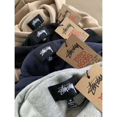 Худи Stussy With Small Logo "Gray" фото № 3